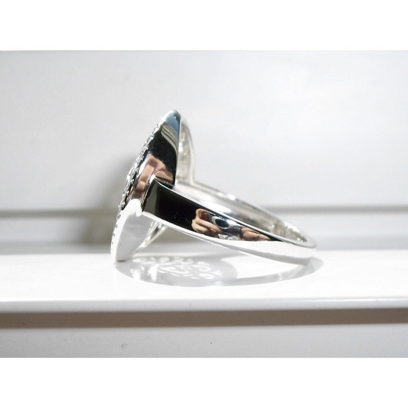 925 STERLING SILVER Large Tree Of Life Ring - Picture 8 of 15